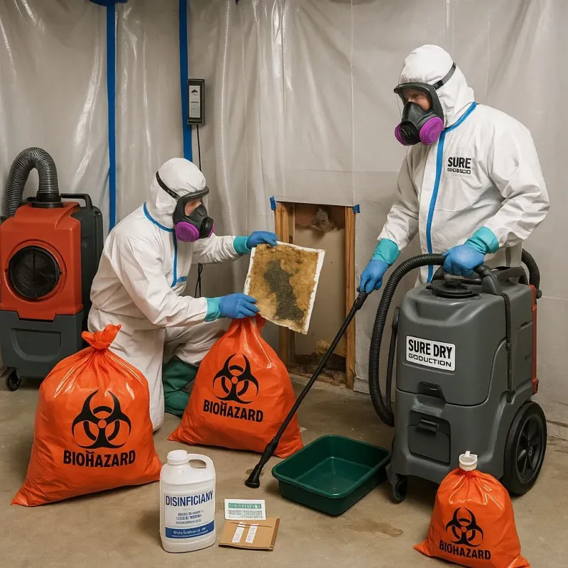 Contaminated Water Handling Protocols process in Clarkton, MO